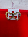 Cut Heart Hoop Earrings (Large)