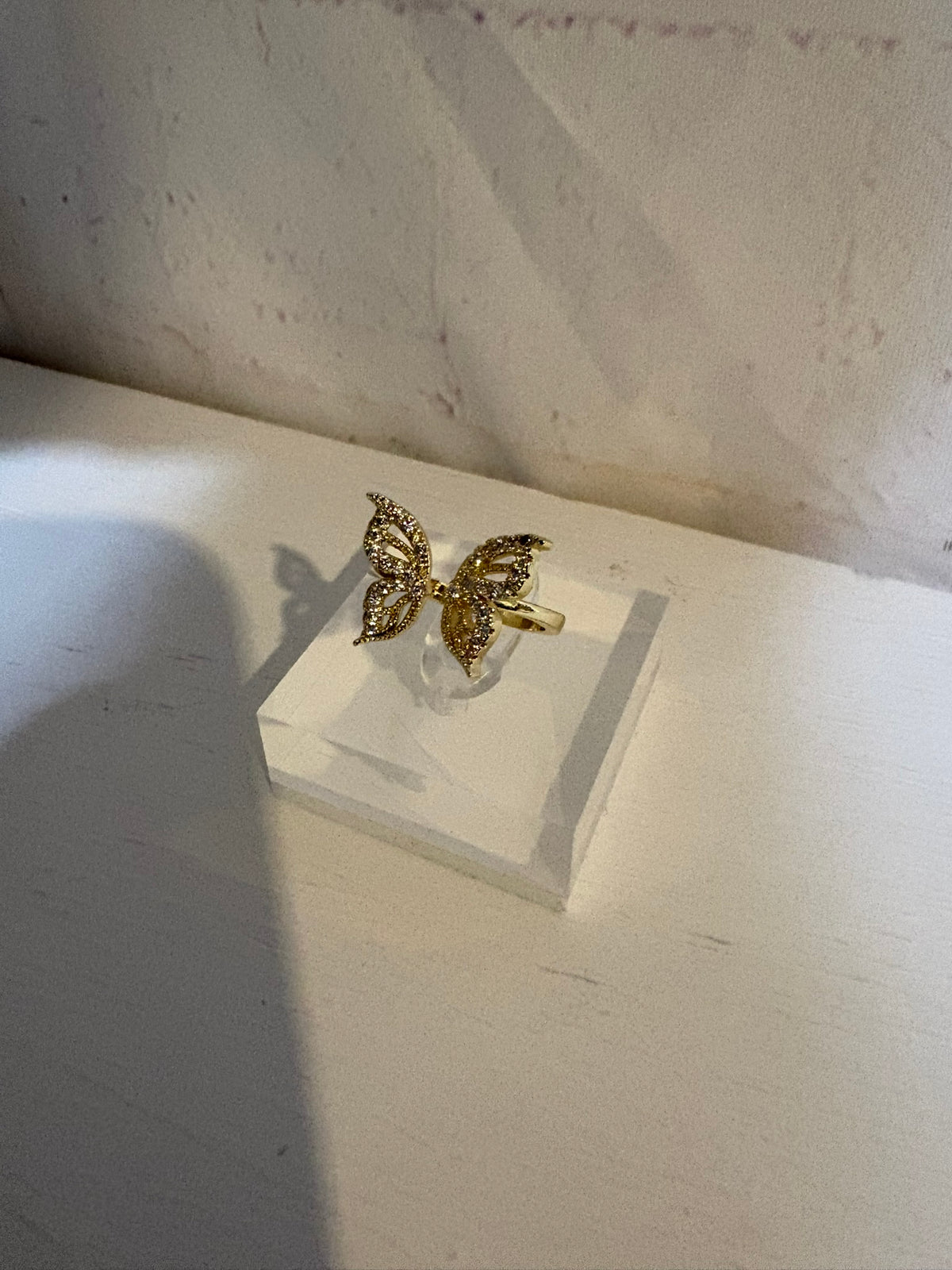 Open Butterfly Ring