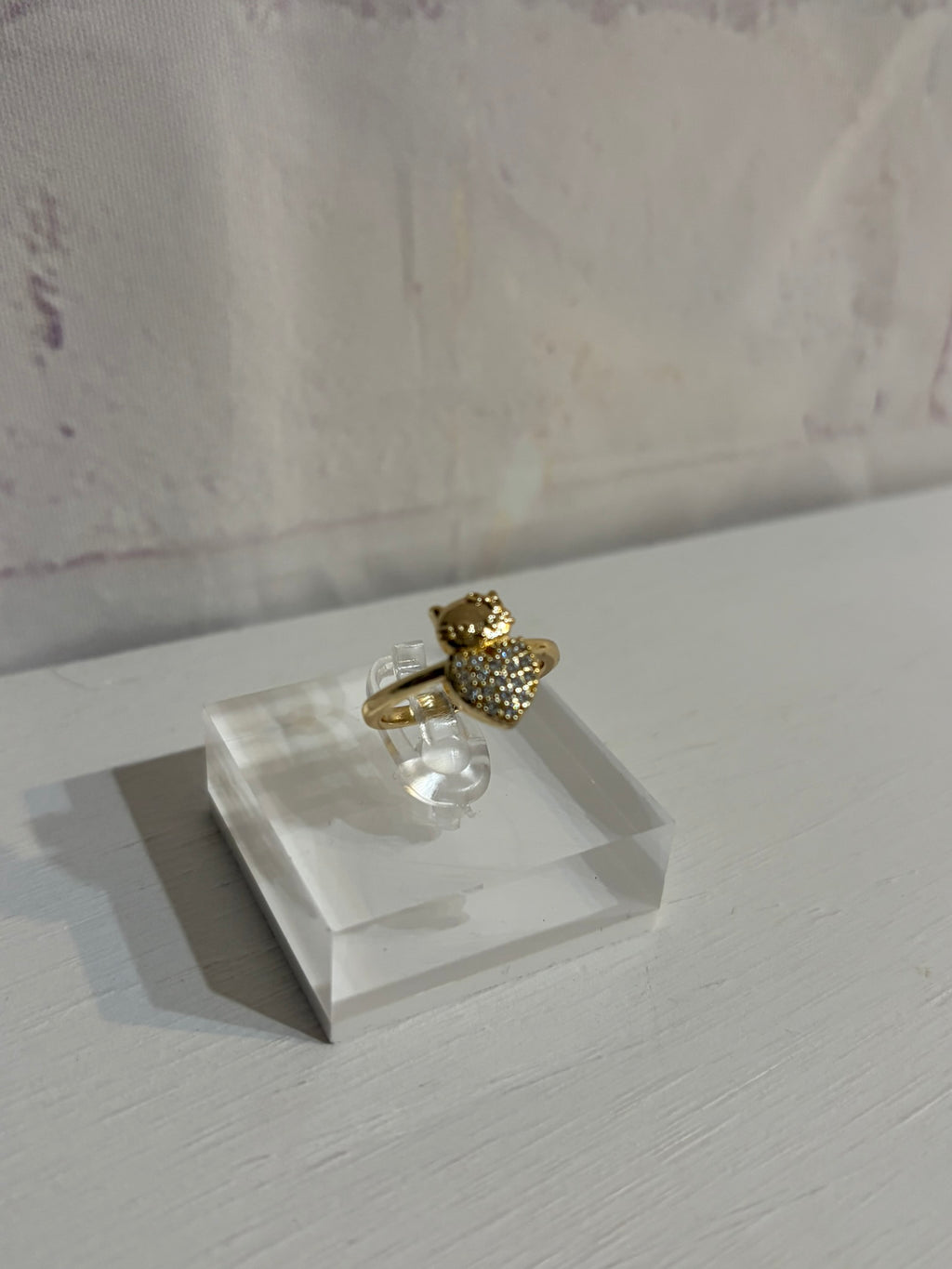 Kitty Heart Ring