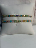 Pastel Rainbow Tennis Bracelet