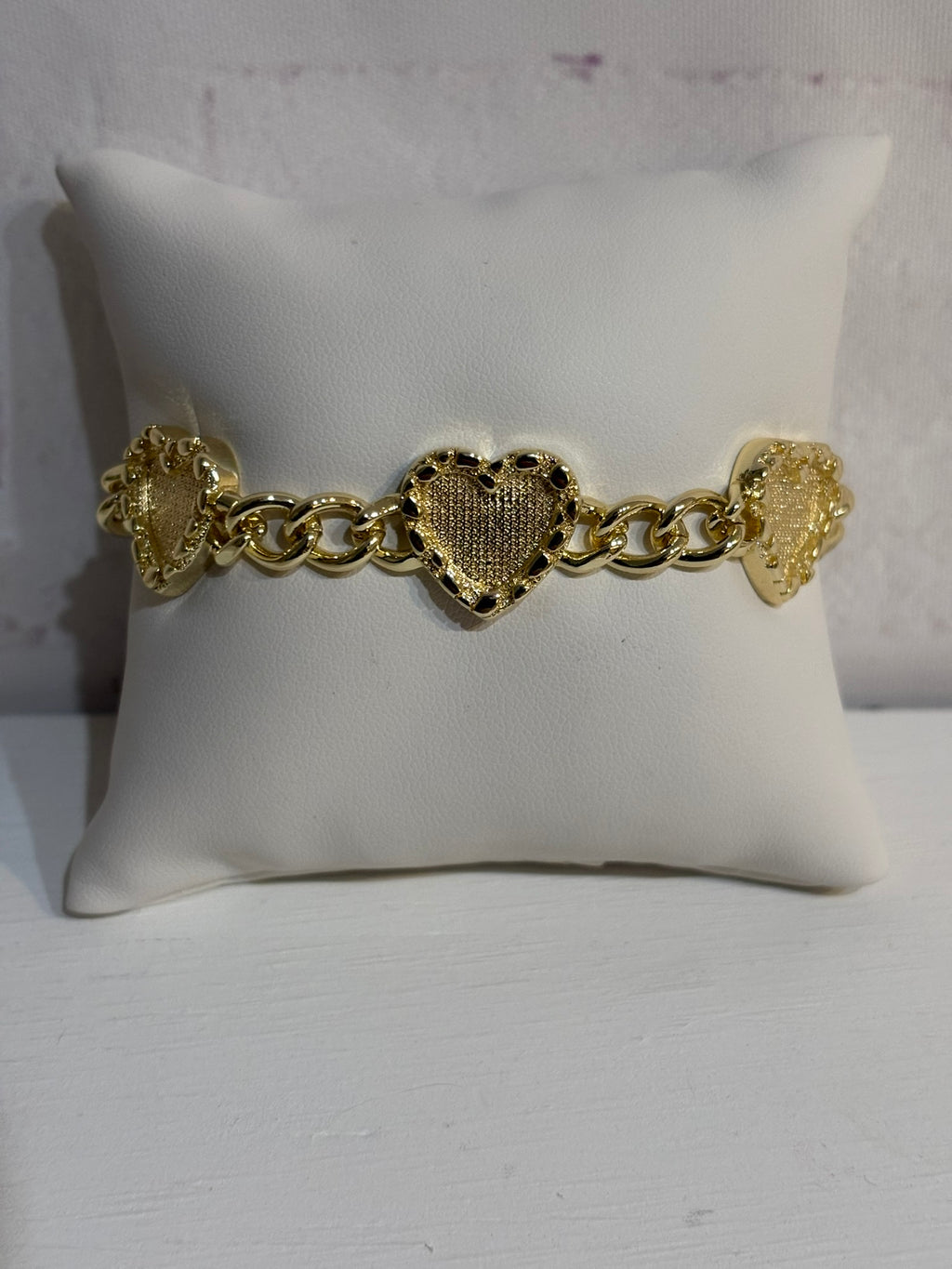 Three Wishes Heart Bracelet