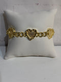 Three Wishes Heart Bracelet