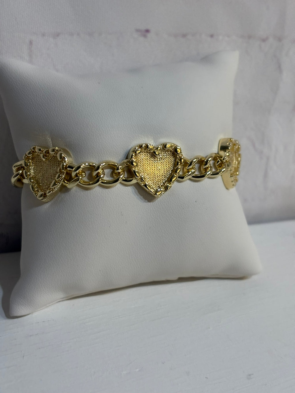 Three Wishes Heart Bracelet