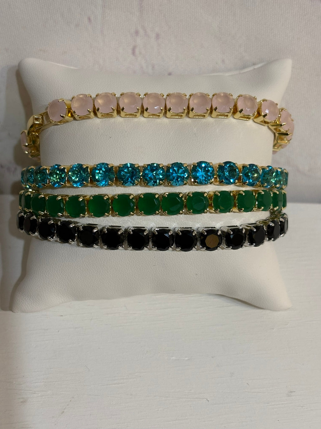 Bold Gem Tennis Bracelet