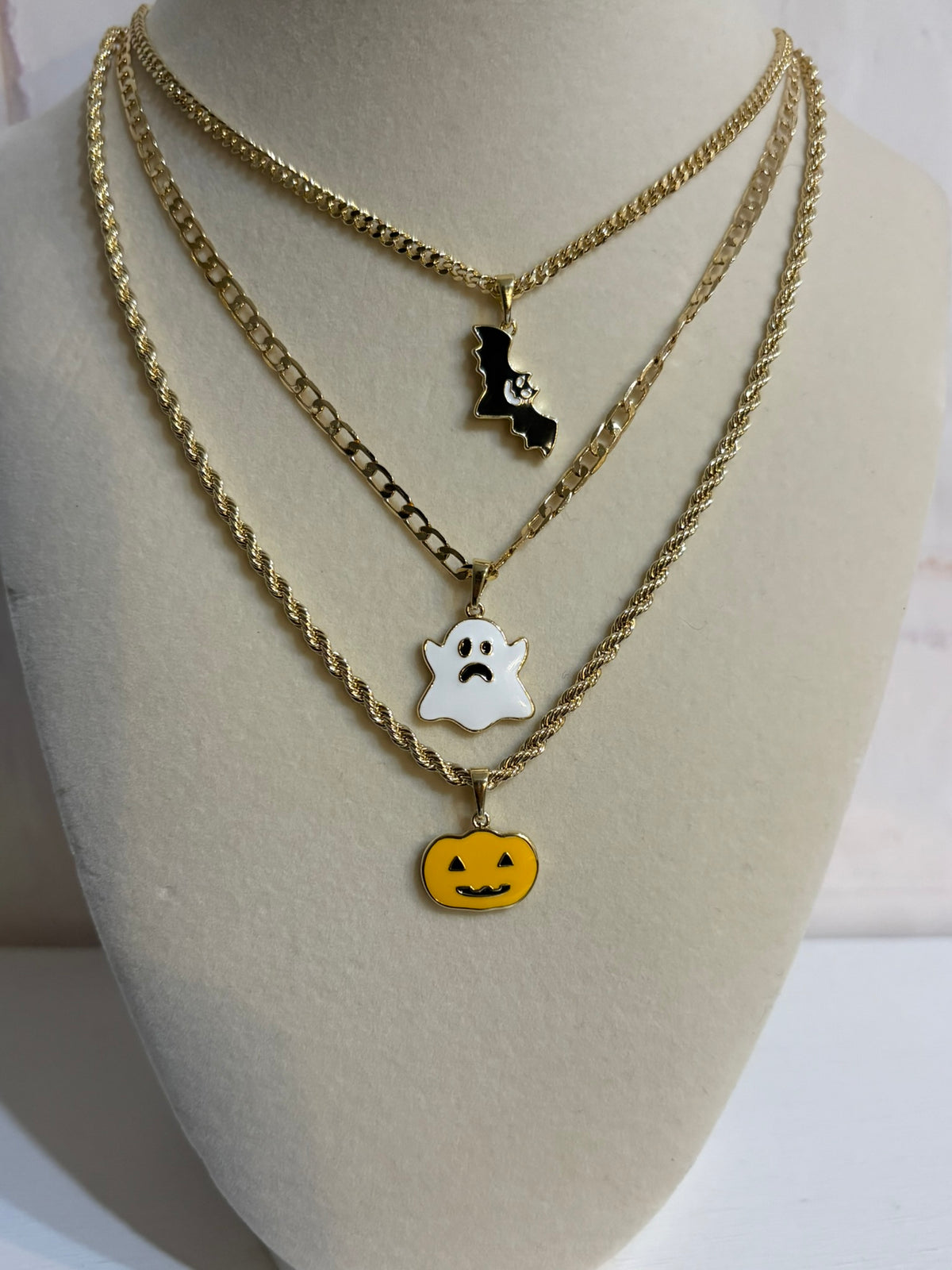 Halloween Pendants w/Necklace