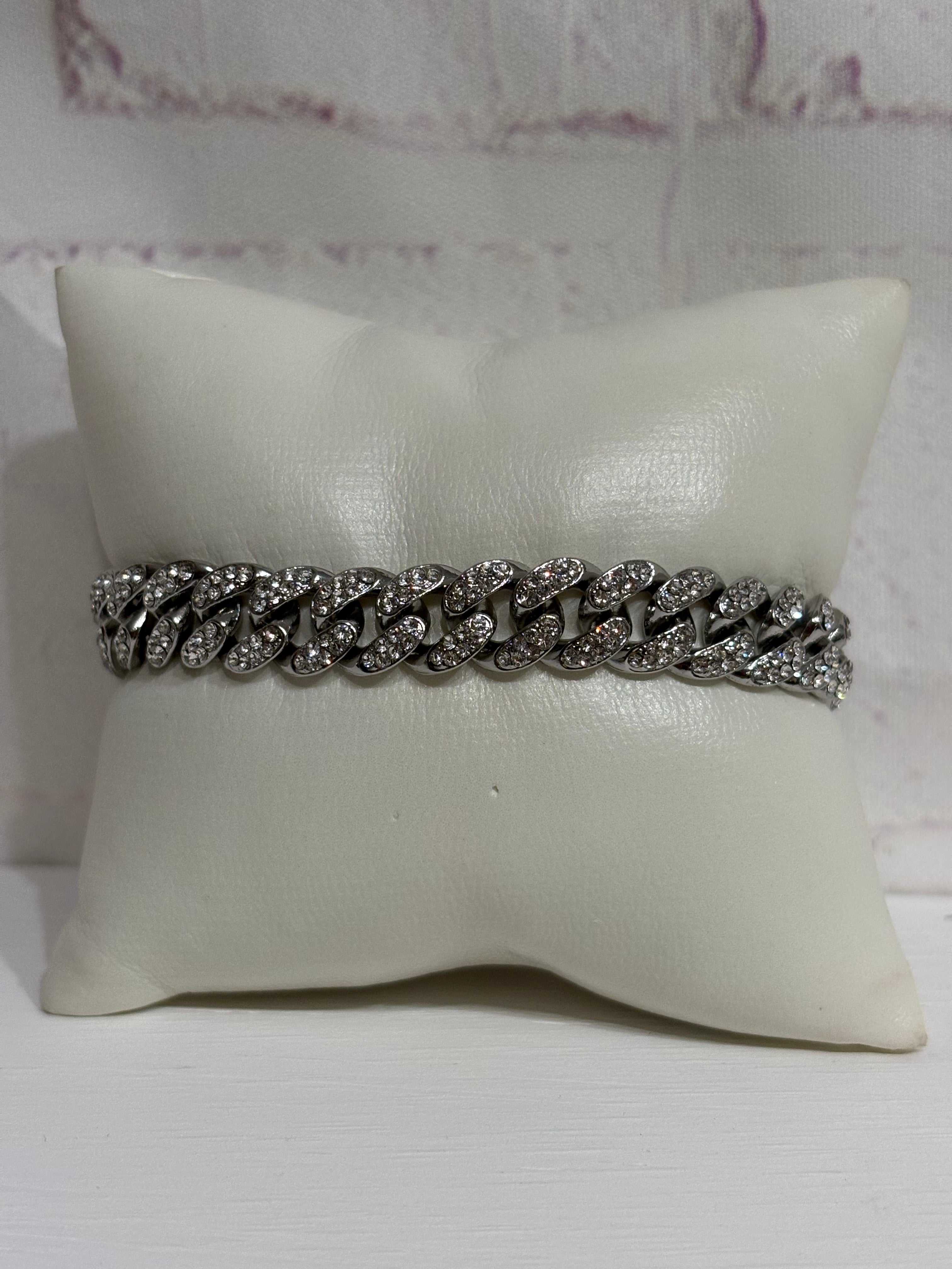 Silver Luxe Link Bracelet (small version)