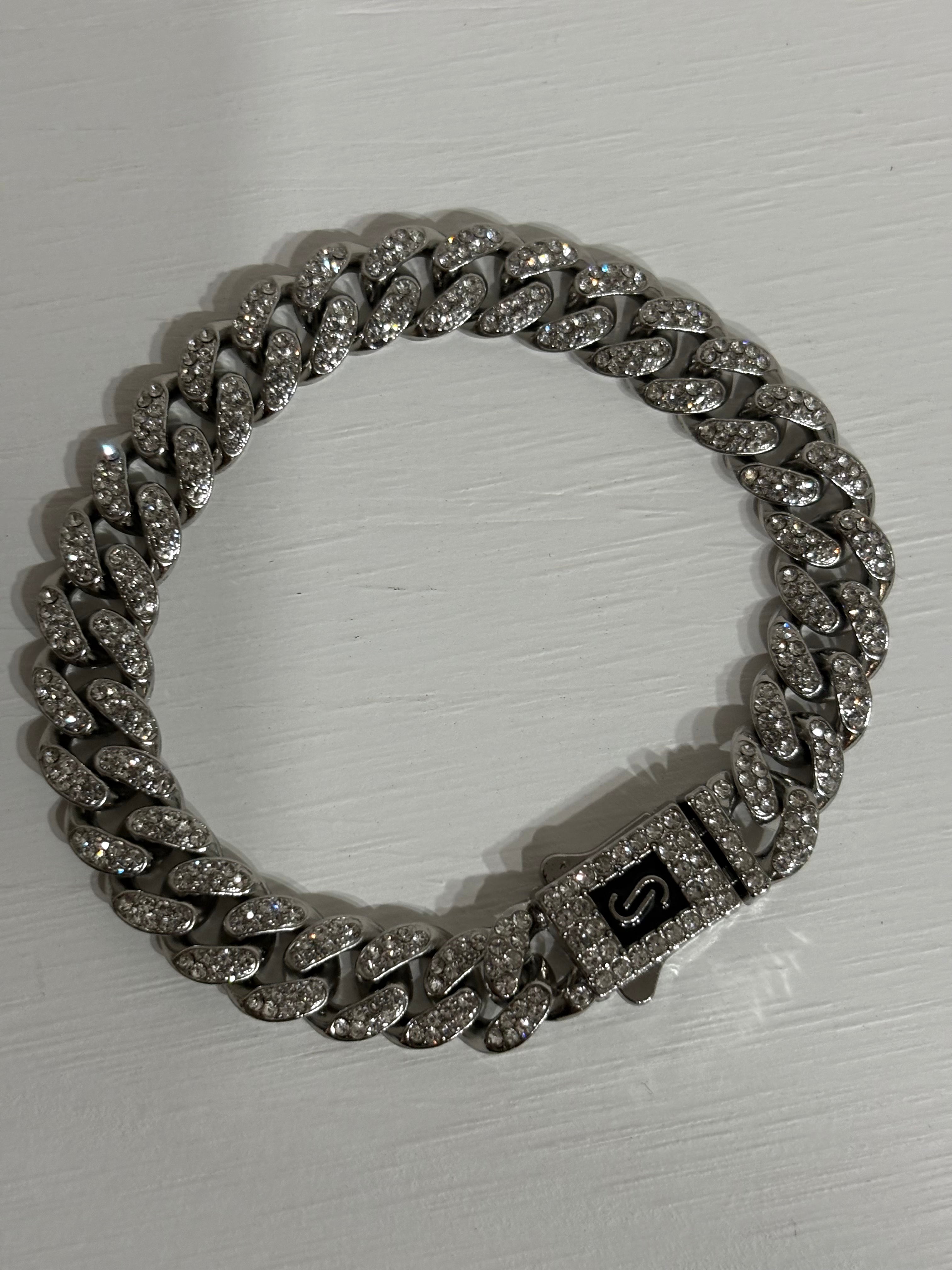 Silver Luxe Link Bracelet (small version)