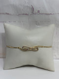 Twisty bows bracelet