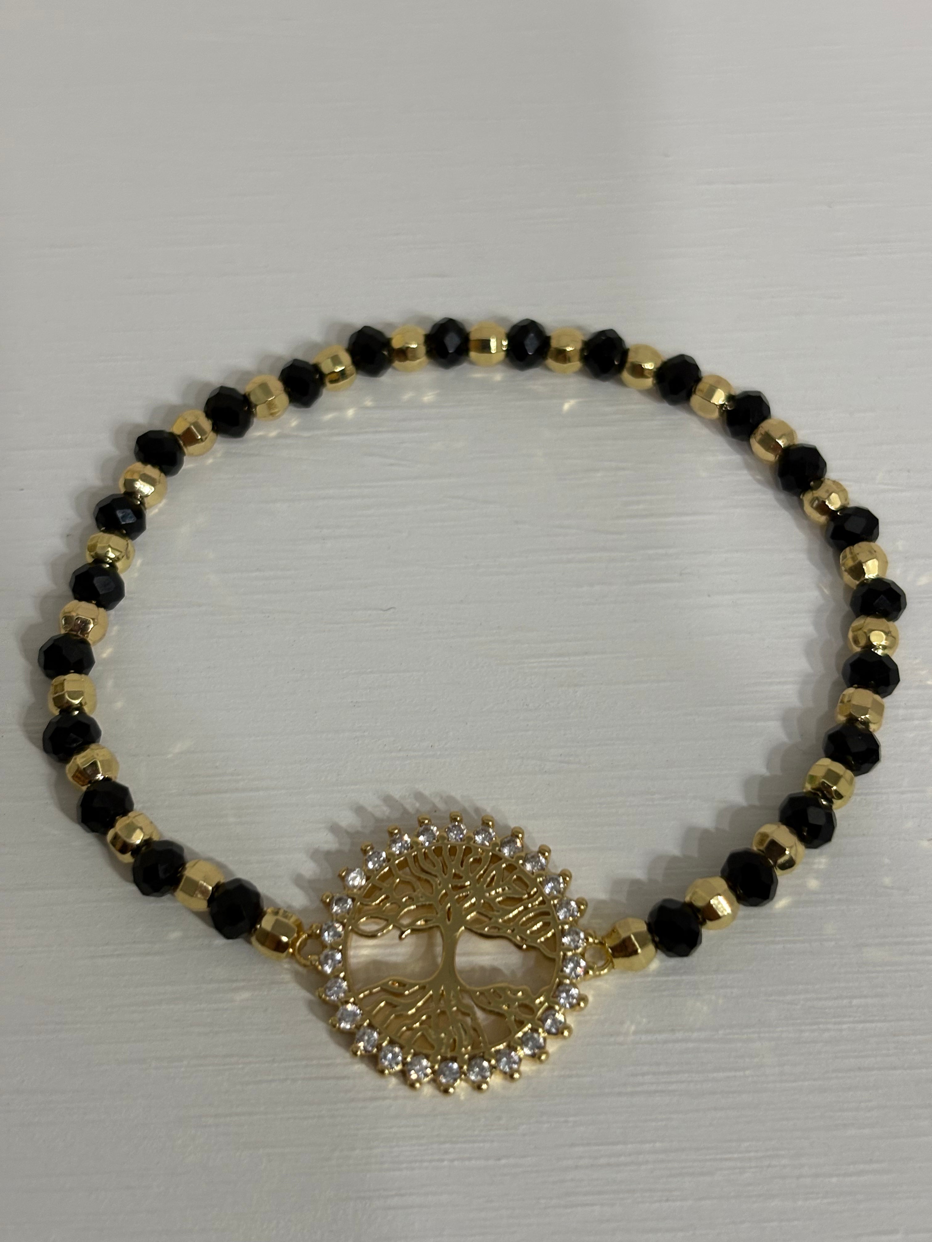 Tree of life blk bracelet