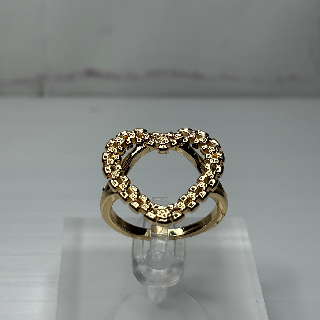 Rolly Heart Ring