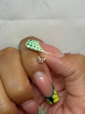 Cutesy Butterfly Nose Piercing