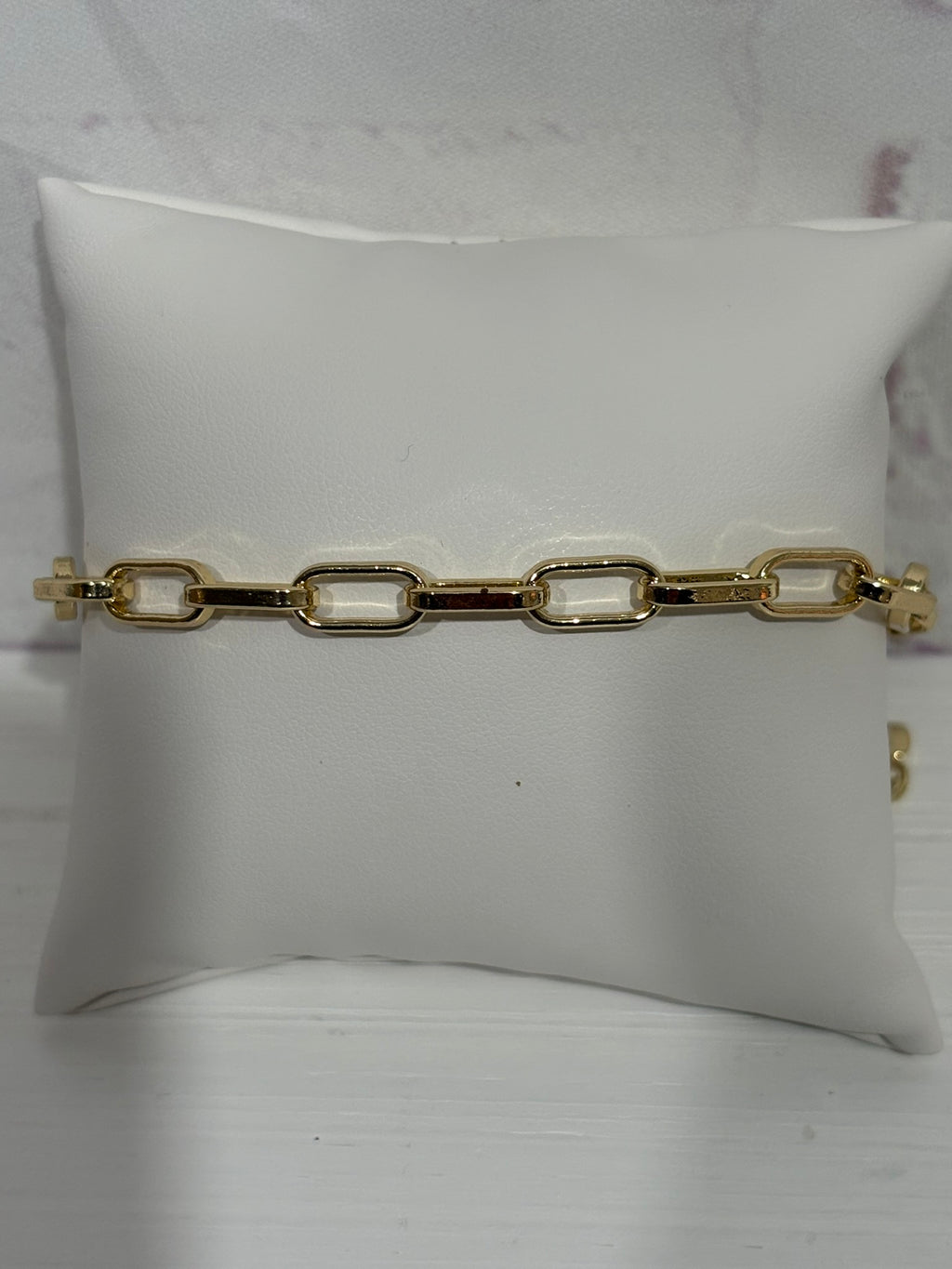 Luxe Paperclip Anklet
