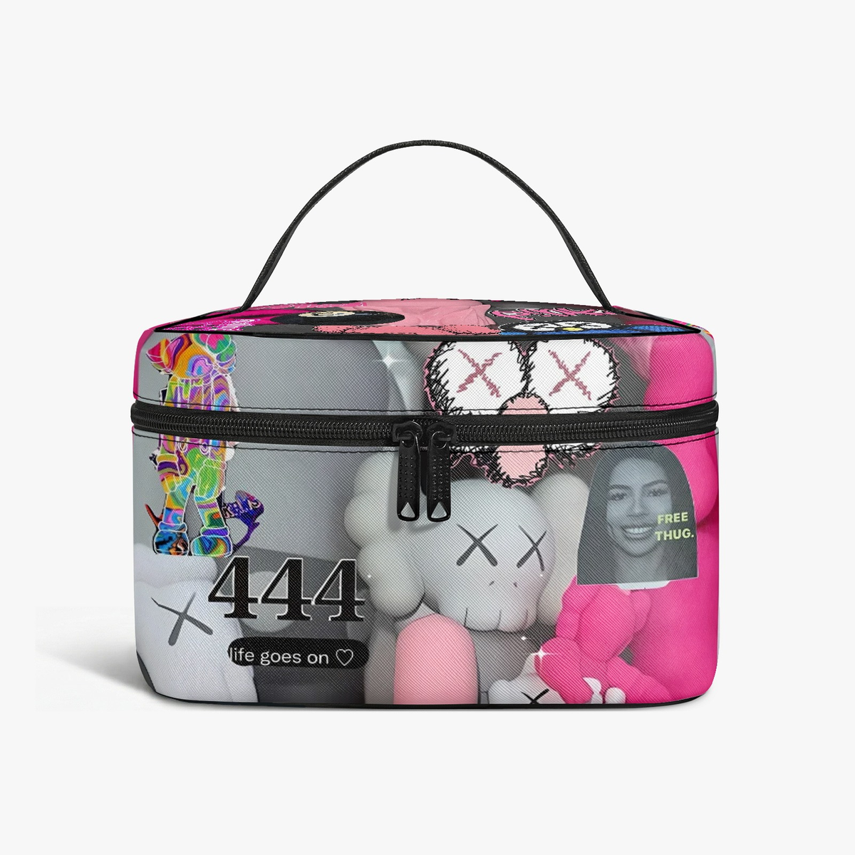 Pink Chaos Makeup Bag