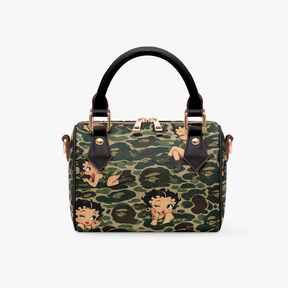 Blk Army Betty Pillow bag