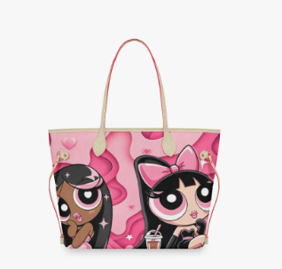 Jst the girlies Large Tote Bag